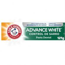 Arm & Hammer Advance White, Pasta Dental Blanqueadora Control Sarro, Limpia Tus Dientes Con El Poder Del Bicarbonato, 121 gr - Pasta de dientes regular - Ver 6