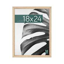 Studio Gallery 18x24 Poster Frame Natural Woodgrain, Vertical & Horizontal Wall Hanging Large Picture Frame For Photos, Posters & Art Prints (1-Pack){"Style":"1-Pack","Color_name":"NaturalWoodgrain","Size_name":"18X24"} - 天然木紋18X24 - 查看 1