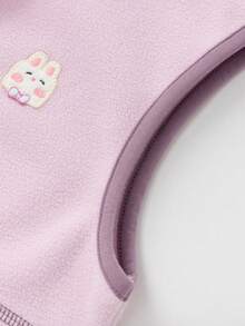 Balabala Chaleco forrado de forro polar BalaOne para niña, ropa de abrigo cálida para niños y niñas, otoño/invierno 2025 - tono rosa - Ver 7