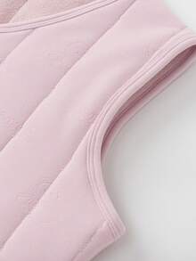 Balabala BalaOne Young Girl' Warm Vest 2025 Winter, Cotton Layer For Boys & Girls, School Base Layer - Purple - View 8