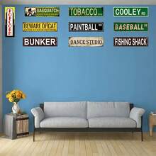 2D Flat, 1pc Retro VIP LOUNGE Metal Wall Sign - Golden Lettering On Pink Background With Ornate Frame, 15.7x3.9 Inch Vintage Aluminum Plaque, Pre-Drilled For Easy Hanging - Home, Farmhouse, For Man Cave, Bar Decor - Unique Gift For Housewarming & Special Events, 2D Flat - 彩色 - 查看 4