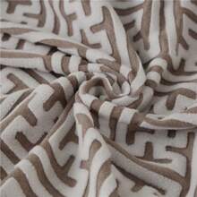 Bohemian Cationic Jacquard High Elasticity Sofa Cover With Skirt, Bohemian Baroque Style Elastic Breathable Sofa Cover - Pet Friendly, Machine Washable - Polyester Fiber And Spandex Blend, Jacquard Fabric Suitable For One To Four Seater Sofas