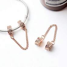 1Pc Fashion Women's DIY Beaded Bracelet Accessories Safety Chain Series Suitable For Daily Wear