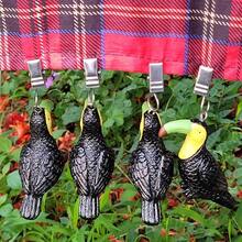 Home Set Of 4 Toucan Resin Tablecloth Weights Clips Toucan Handicraft Tablecloth Clamps Pack Of 4{"Color_name":"Toucan"} - 多色11 - 查看 8