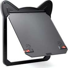 Pet Screen Door For Small Dogs & Cats - Heavy Duty Magnetic Lockable Flap, Inside Door 8.59x6.62inch, Easy Install For Sliding Glass/Patio Doors Screen, Scratch-Resistant & Security Latch (Size M),21789764