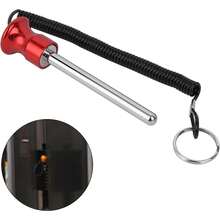 Taicols Pasador de Pesas, Pasador de apilamiento de Pesas magnético con Accesorios para Equipos de Entrenamiento de Fuerza con Cuerda de tracción para el Gimnasio de la Aptitud del Ejercicio - 1 - Ver 5