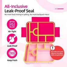 Cutie Bento de mare valoare, sigilată cu 1 compartiment, cutie de prânz portabilă pentru microunde, cutie simplă pentru fructe în culoare solidă, esențială pentru copii, studenți, lucrători la birou, reutilizabilă pentru picnic în camping în aer liber