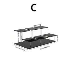 1 件亚克力蛋糕展示架、小雕像、香水、纸杯蛋糕展示架、优雅收藏品和化妆品收纳架、家居和商业展示架 - 彩色 - 查看 2