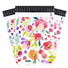 50/100 Pcs Poly Mailers Bulk Envelope Plastic Custom Mailing & Shipping Bags - Self Seal, Waterproof And Multi Purpose Packaging Bags For Small Business, Shipping Bags For Clothing Boutique Supplies With Self Seal Strip - Hoa mực - Xem 5