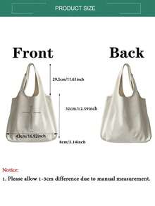 1 Pc Freedom   Pattern Tote Bag Literature Shoulder Bag Illustration Girl Book Bag Travel Harajuku Handbag Gift For Her, Travel Gift For Man Woman Christian Merch Jesus Christian Gift