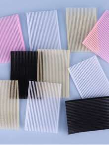 1 Stück/5 Stück bunte Nylon Haar Locken Schwarz Haken Gebrochene Haar Aufkleber Klettverschluss Selbstklebende Pony Aufkleber, Reiseaccessoires, Reisenotwendigkeiten, Frisur, Haarpflege, Haar, Reise, Haarprodukte, Haarwerkzeuge, Haarsachen, Friseur, Friseur Zubehör, Friseursalon, Friseurausrüstung