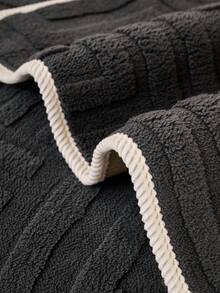 1pc Thick Plush Sofa Cushion Cover, Modern Simple Anti-Slip Warm Sofa Seat Pad, Dust-Proof Washable Sofa Slipcover, Soft & Fade-Resistant, Pet-Friendly, Fits L-Shaped Sofa And 1/2/3/4 Seater Sofa, Suitable For Bedroom, Office, Living Room