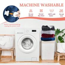 Heated Blanket Electric Soft Flannel Sherpa Heater 5 Heat Settings And 10 Hours Auto Shut-Off Heating Blanket Over-Heat Protection Machine Washable