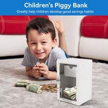 Safe Box Small Safe Small Safety Box,7.1*4.7*3.9inch Money Safe,Lockable Key Money Bank Safe Secure Your Savings Combination And Key Money Bank Safe,Metal Currency Money Box