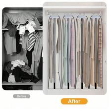 Supernic 4 Pack Garment Bags With Zip, For Wardrobe, Suit Bags - 4 piezas de 60 pulgadas - Ver 6