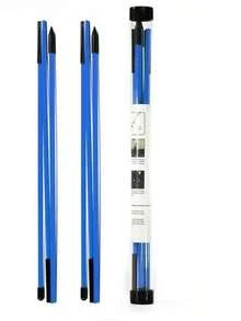 1 套/2 件高尔夫校准棒，48 英寸可折叠校准棒高尔夫训练辅助器，用于瞄准、推杆、姿势矫正，高尔夫练习棒，带透明管盒