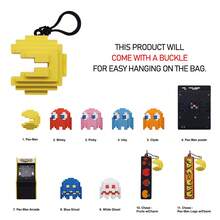 Bandai Namco 1 件官方授权盲盒幽灵眨眼随机一个角色复古像素艺术风格钥匙扣包装饰日常礼物复古游戏收藏怀旧趣味 PVC 3D 钥匙扣包装扮隐藏版圣诞节生日复古游戏主题节日礼物 - 黑色 - 查看 5