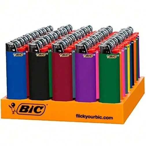 BIC - 打火機，J26，Maxi Pack，50個 - 橘色 - 查看 1