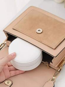 1/5 صندوق تخزين مجوهرات محمول متعدد الألوان - صندوق دائري فسيح مع سحاب، لتخزين الأقراط والقلائد والأساور والخواتم - تصميم بسيط كلاسيكي عالي الجودة للعرض، صندوق مجوهرات دائري صغير للسفر، صندوق مجوهرات مزود بسحاب، صندوق تخزين دائري للمجوهرات مع غطاء، حاوية تخزين الأقراط والأقراط، منظم محمول للطاولة والمكتب والغرفة والخزانة