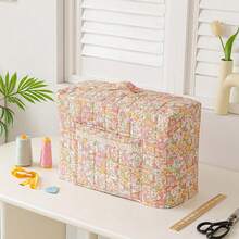 Multipurpose Sewing Bag Floral Tool Bag Large Capacity Sewing Bag Organizer Portable Totes For Home Use - Multicolor - View 1