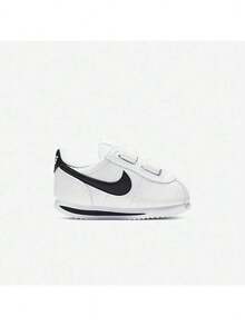 Nike CORTEZ嬰童魔鬼氈阿甘鞋兒童鞋男童女童寶寶小白鞋輕便休閒運動鞋 - 白色 - 查看 9