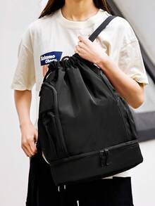 SEYATULLH Simple Gym Sack, Adjustable Drawstring Backpack, Lightweight And Spacious - Multicolor - View 6