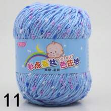 1 Roll Color Dot Knitted Ball Hand Knitted For Crocheting And Knitting Sweater Hat Scarf Milk, Diy Knitting Sweater Scarf Coat Hat, Scarf, Shawl, Coat, Or Bag Decoration, Spotted Yarn Fleck Crochet Fiber Yarn Soft Baby Yarn For Crocheting