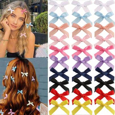 Women Y2K Candy Colors Random Mix Cute Oil Drop Colorful Small Size Bangs Hair Clips Fashion Versatile Hair Accessories Suitable For Daily Outfit Matching Decorations Hair Clips (200/100/50/16/1pc )Christmas,Halloween,Christmas Gifts,Halloween Accessories