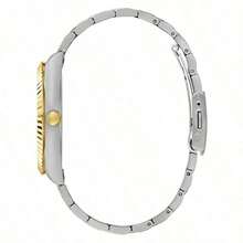 Guess Watch For Men- Classic Elegant Men's Analog Quartz Watch With Day / Date Display Black Round Dial And Silver & Gold 2-Tone Stainless Steel Strap Watch Suitable For Daily Business Wear Birthday Gift For Men GW0265G10 GW0265G11 GW0265G12 GW0265G13 GW0265G14 GW0265G4 GW0265G5 GW0265G6 GW0265G7 GW0265G8 GW0265G9