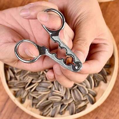 1/2pcs Sunflower/Pumpkin Seed Sheller, Nut Cracker Tool, Sunflower Seed Peeler, Hazelnut Opener