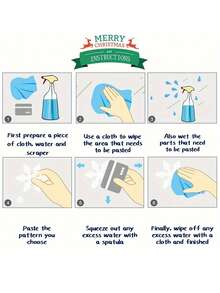 2Sheets82 件圣诞窗贴花套装 - 圣诞老人、驯鹿、雪人和雪花图案、PVC 玻璃贴花、无残留节日贴花、室内/室外使用、节日装饰 | 充满活力的节日图案 | 无残留粘合剂、圣诞装饰品、玻璃圣诞窗贴花、圣诞贴纸装饰、节日圣诞老人驯鹿派对贴花