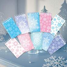 12 cuốn sổ cuộn hình bông tuyết, sổ học sinh, sổ tay Word, sổ cuộn, sổ tay Material, sổ tay ghi chú, văn phòng phẩm trường học, giải thưởng học sinh, sổ tay tiệc tùng, đồ dùng văn phòng phẩm trở lại trường, sổ tay Giáng sinh - Nhiều màu - Xem 8