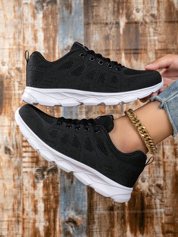 Damen Sport Mesh Sneaker, leicht und vielseitig einsetzbare Laufschuhe, modische Bergsteigeroutdoor Lässig Allround-Freizeitschuhe, leicht und atmungsaktiv, sowie vielseitig.