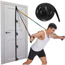 11pcs/Set Resistance Band Set For Strength Training, Chest Muscle, Home Fitness Equipment For Men And Women Gym Accessories, Sport, Gym, Home Exercise, Sport Accessories, Gym Accessories, CrossFit Accessories