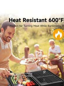 2pcs/1pcStainless Steel Tongs For Cooking Suit, Grilling, Baking, BBQ Utensils,Food Flipping Tools,Heat-Resistant,Non-Slip Grip,Heavy-Duty Kitchen Accessories, Dishwasher , Grill Tongs For Indoor/Outdoor Cooking,Single-Piece Design Kitchen Clips With Long Handles And Comfortable Grips, Suitable For Charcoal Cooking, Barbecue, Grilling, Toasting, Steak, Bread, Salad, Vegetables And Fruits, Flipping And Grabbing Food, Easy To Clean