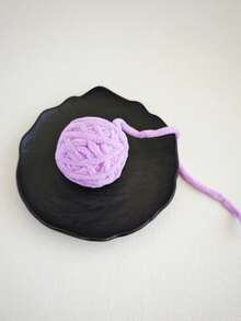 1 قطعة من لوازم الحيوانات الأليفة كرة ملونة منسوجة للقطط للتسلية الذاتية مع جرس، لعبة مضغ جميلة للقطط للعب وتخفيف الملل، لاستخدام الحيوانات الأليفة فقط