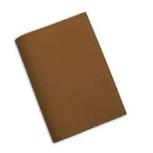 1件定制韩国PU皮革书套，个性化书签，简约纯色笔记本皮套，可替换封面，家用办公两用，办公装饰 - 彩色 - 查看 16