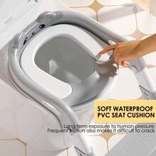 Step Step Potty Training Toilet, Empêcher De Glisser Pliable Hauteur Réglable Enfants Potty Training Toilette Échelle Siège Pour Les Tout-petits Pour