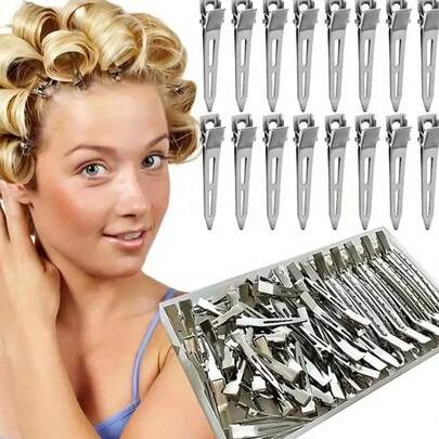 5pcs/10pcs/20pcs/50pcs/100pcs Professional Curled Metal Hair Clip - Beauty Salon Quality Hair Root Fluffy Bracket For Styling, Trimming, And Curling - Durable, Easy To Use, And Gentle To Hair Curlers, Curly Hair Brush, Rollers, Curly Hair Products, Curler, Rollers For Hair Curl, Curly Hair Tools, Hair Roller, Hair Curler, Barber, Hair Curlers, Barber Accessories, Rollers, Curly Hair Products, Curler, Rollers For Hairdressing Equipment, Accessories, Hair Curl, Curly Hair Tools, Hair Roller, Christmas,Curly Hair, Hair Curler, Hair Rollers, Heatless Curl, Heatless Curls, Rollers, Hair Curlers, Curly Hair Products, Hair Curl, Hair Roller, Rollers For Hair, Curly Hair Tools, Heatless Curlers,Hair, Accessories, Hair Products, Hair Tools, Hair Stuff, Hair Care, Curly Hair Brush, Barber, Barber Accessories, Hairdressing Equipment,Heatless Waves,Travel Essentials,Hairstyle,Hairdressing
