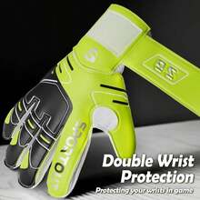 Sportout Youth&Amp;Adult Goalie Goalkeeper Gloves,Strong Grip For The Toughest Saves, With Finger Protect &Amp; 4+3MM Latex To Give Splendid Protection To Prevent Injuries,4 Colors - ColorE - 查看 4