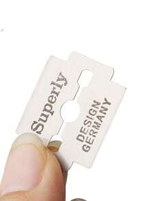 10pcs/Box Foot Scraper Replacement Blades, Steel Callus Remover Blades, Hard Skin Removal Tool, Pedicure Machine Accessories, Foot File - Multicolor 1 - View 4