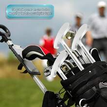 Putter de Interior y Exterior Con 2 Pelotas de Práctica - Juego de Palos de de Entrenamiento de 3 Secciones - 1 - Ver 7