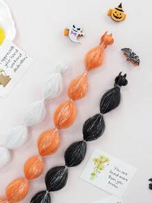 Set de pinzas para el cabello y clips con diseños de calabaza de Halloween, clips para trenzas de colores de Halloween con diseños de farolillos, calabaza/fantasma/murciélago/araña/moño, accesorios de cabello creativos y lindos para Halloween