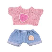 17cm 1st/2nd/3rd Generation Raboo Plush Doll Clothes, Cute Women's Casual Dress Set Suitable For Raboo Doll - Multicolor - View 10