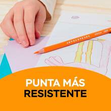 Lápices de Colores Punta Resistente Sin Astillas Hecho de Resina Surtido de Colores 36 Piezas - Surtido de 24 colores - Ver 2