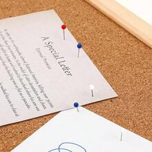 500枚混色地图图钉 4x15mm 渔具珍珠图钉 软木板DIY纸张固定图钉