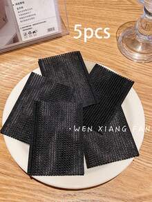 1 Stück/5 Stück bunte Nylon Haar Locken Schwarz Haken Gebrochene Haar Aufkleber Klettverschluss Selbstklebende Pony Aufkleber, Reiseaccessoires, Reisenotwendigkeiten, Frisur, Haarpflege, Haar, Reise, Haarprodukte, Haarwerkzeuge, Haarsachen, Friseur, Friseur Zubehör, Friseursalon, Friseurausrüstung