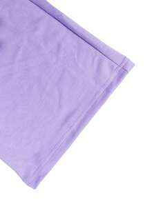 Women's Casual 2-Piece Set, Solid Color Elegant Long Sleeve Hooded Sweatshirt With Drawstring Pocket And Straight Leg Drawstring Pants Spring - Mauve Purple - View 7