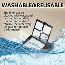 Peças de reposição para aspirador de pó sem fio Tineco Floor ONE S5 / S5 Pro. Acessórios: escova removível/escova principal, filtro HEPA.