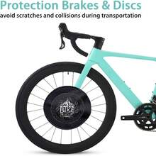 Couvre-frein à disque pour vélo de route et de montagne - Protection anti-crasse, outil d'entretien et de lavage pour vélo